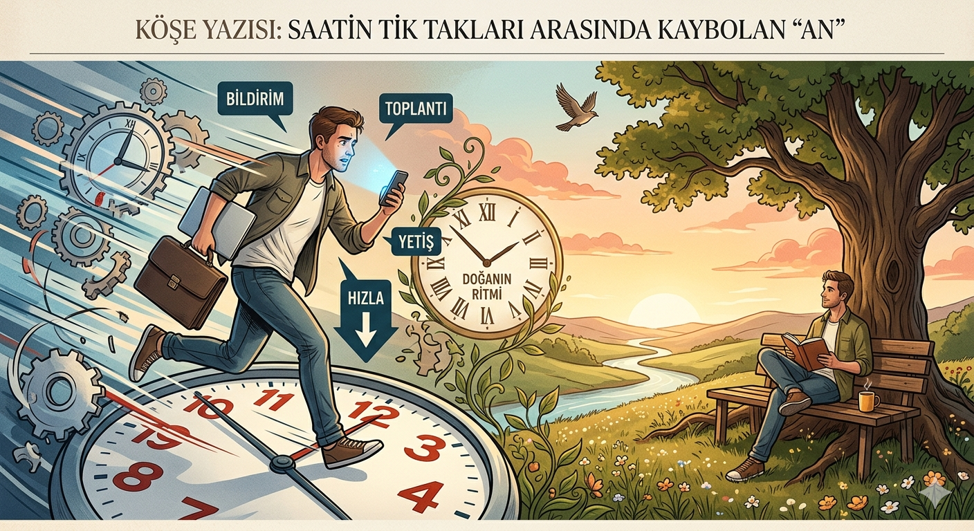 Saatin Tik Takları Arasında Kaybolan 